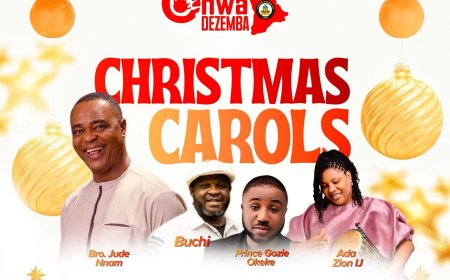 ONWA DEZEMBA 2025 CHRISTMAS CAROL: A SOULFUL EVENING OF LOVE, GRACE AND SHARED CELEBRATION - Christian ABURIME