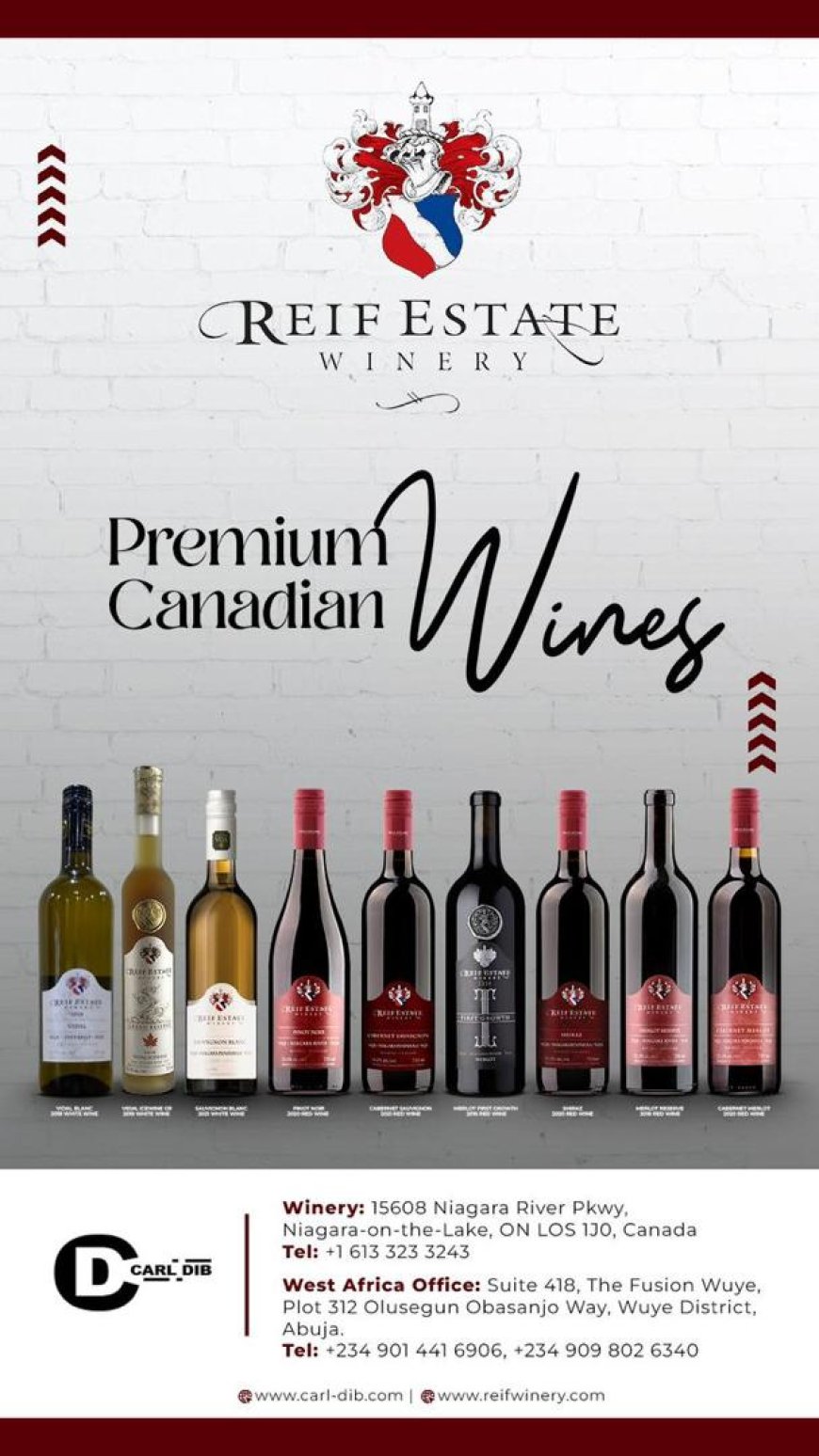 Wines of Canada Debuts in the Nigerian Market.