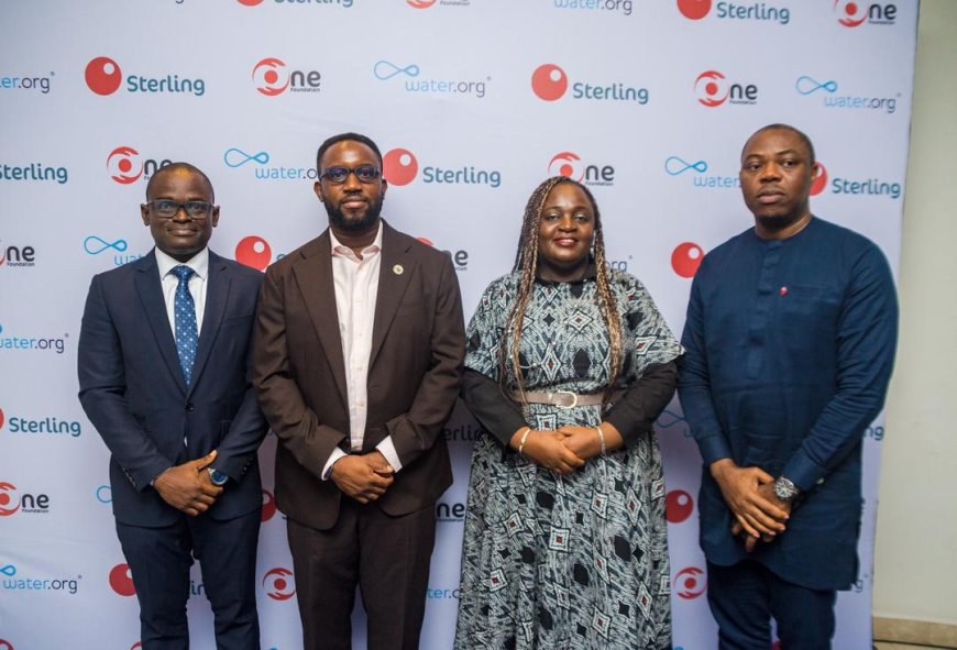 Sterling Bank, Water.org, Sterling One Foundation Empower WASH Entrepreneurs to Boost Clean Water Supply