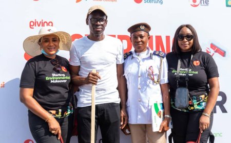Sterling Bank, One Foundation, Sunbeth and Partners Strengthen Climate Action With Nationwide Cleanup and Beach Adoption