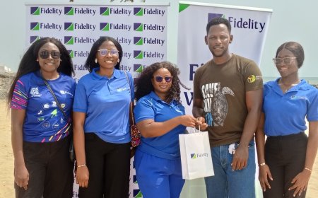 Fidelity Bank Champions Tree Planting Initiative at Elegushi Beach