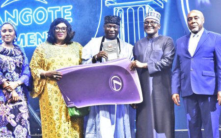 Dangote Splashes N15bn in Gifts, Cash to appreciate Cement Distributors at Awards Nite ...Announces expansion of Cement Production capacity to 90 Million Tonnes