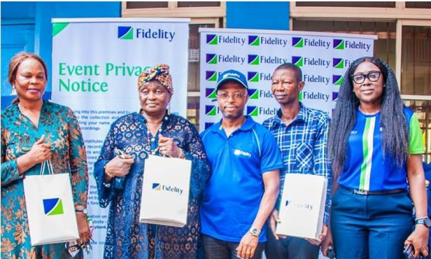 Fidelity Bank Supports Quality Education Delivery in Makoko