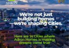 Adron Homes at 14: From Shimawa to Over 60 Livable Communities, Building Cities Beyond Estates