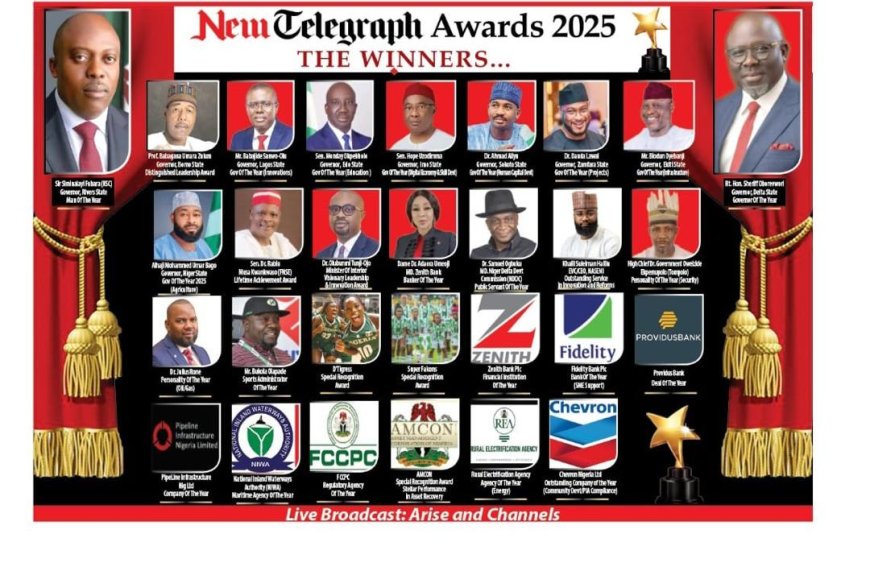 New Telegraph Award, Dinner Night: Ooni Is Royal Father Of The Day, Osoba Event Chair