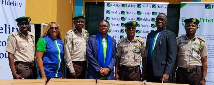 Fidelity Bank Donates Essential Items to Ikoyi Correctional Centre