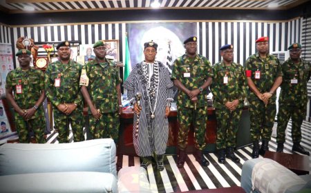 COAS storms Benue Palace, Deploys More Troops to Crush Criminal Networks in North Central