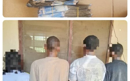 Police Nab Four Suspected Kidnappers Over Deadly Ilu-Abo Attack ......Victim identifies suspects as police recover ₦1.4m suspected ransom