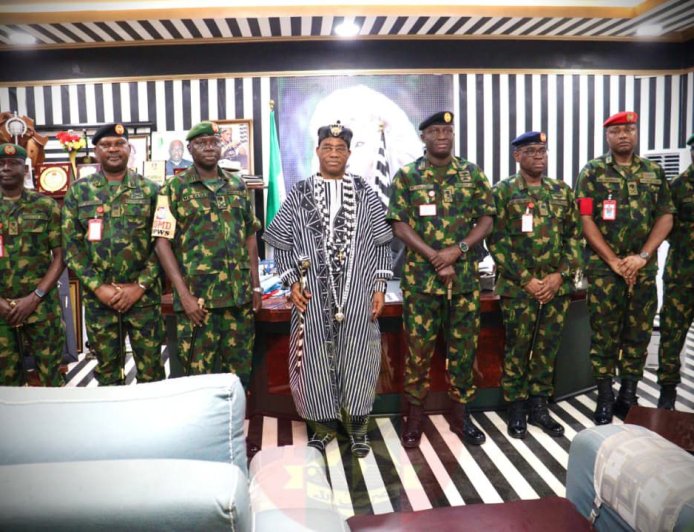 COAS storms Benue Palace, Deploys More Troops to Crush Criminal Networks in North Central