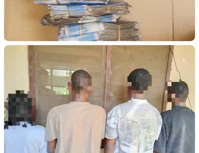 Police Nab Four Suspected Kidnappers Over Deadly Ilu-Abo Attack ......Victim identifies suspects as police recover ₦1.4m suspected ransom
