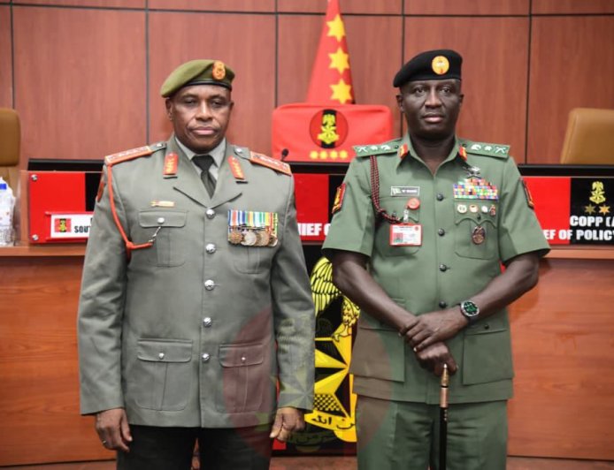 Nigeria, South Africa Armies Strengthen Military Alliance to Boost Counter-Terrorism, Training — COAS Shaibu