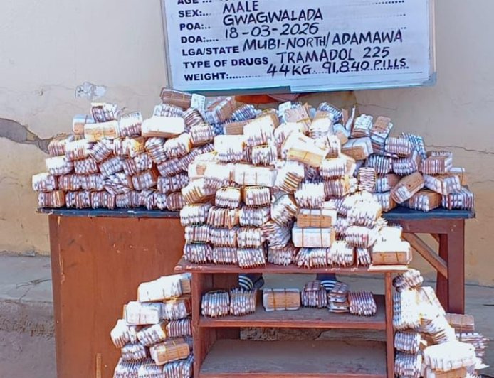 NDLEA Busts Drug Syndicates, Seizes Opioids Hidden in Carton Walls, Jackets, Cream at Lagos Airport