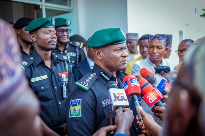 Forest Bandit Network Cracked as IGP Disu Visits Kaiama, Police Arrest 32 Suspects, Recover AK-47 Rifles, Ammunition