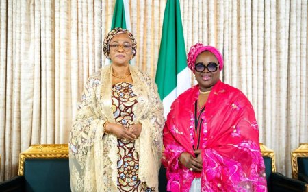 First Lady Oluremi Tinubu Hosts IGP’s Wife, Urges Enhanced Welfare for Police Families