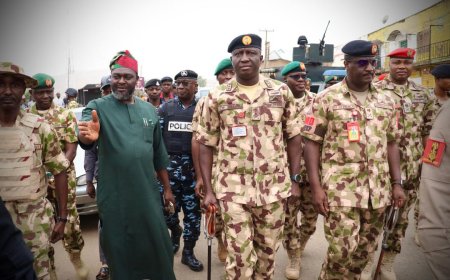 COAS Leads High-Powered Security Assessment Team to Plateau, Reaffirms Commitment to Lasting Peace