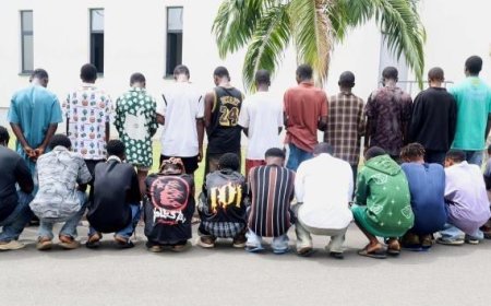 EFCC Busts Alleged ‘Yahoo Academy’ in Abuja, Arrests 31 Suspects