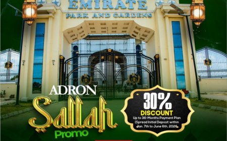 Adron Homes Unveils Sallah Mega Promo with 30% Discount and Exciting Gift Rewards for Subscribers