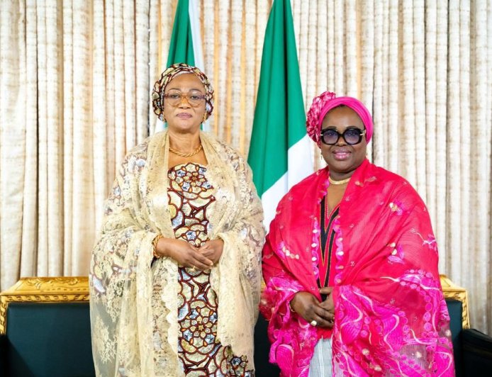 First Lady Oluremi Tinubu Hosts IGP’s Wife, Urges Enhanced Welfare for Police Families