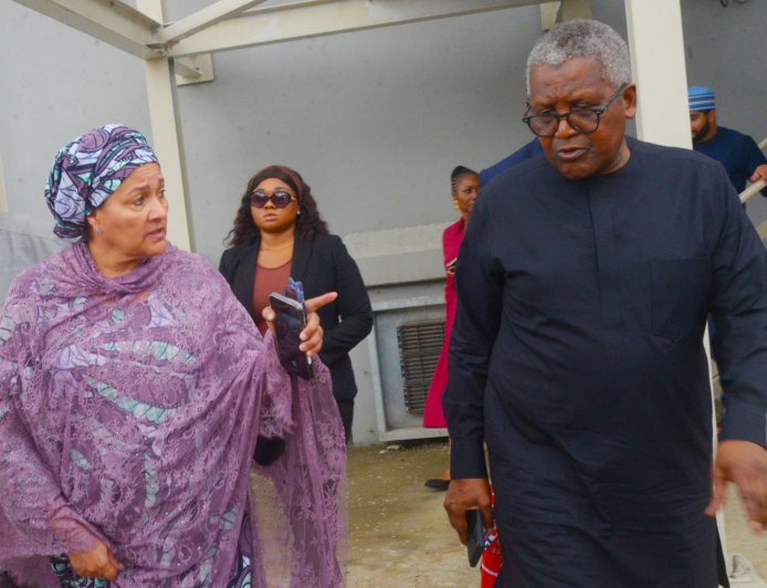 UN’s Amina Mohammed says Dangote key to tackling Africa’s food security challenges