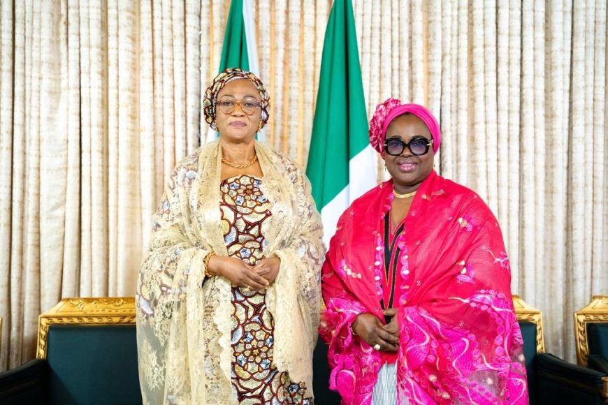 First Lady Oluremi Tinubu Hosts IGP’s Wife, Urges Enhanced Welfare for Police Families
