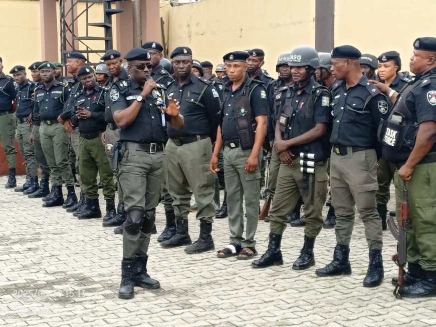 Taskforce unveils special anti-crime patrol unit to tackle criminality in Lagos
