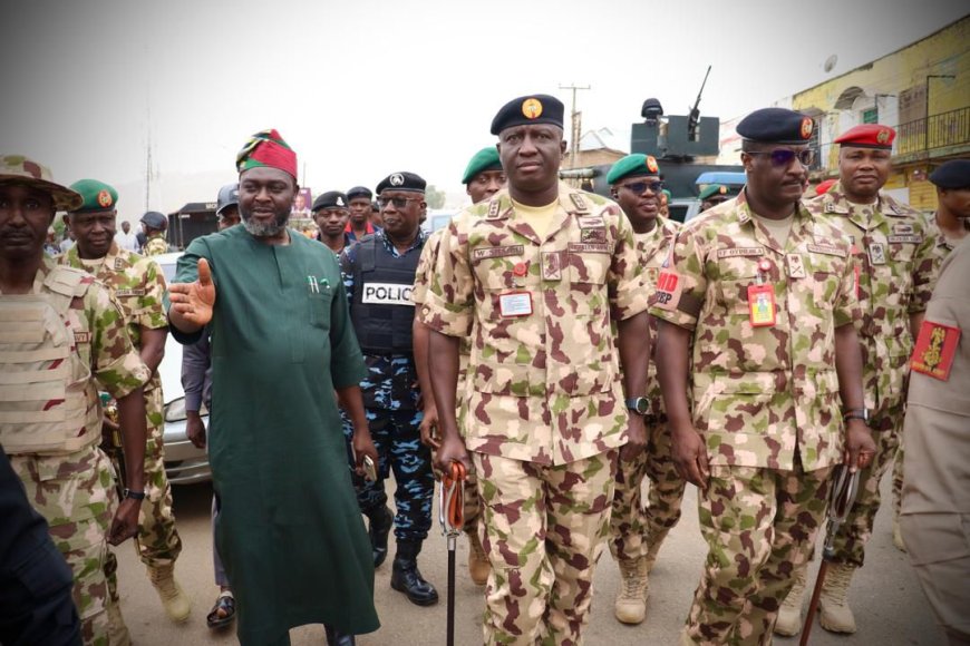 COAS Leads High-Powered Security Assessment Team to Plateau, Reaffirms Commitment to Lasting Peace