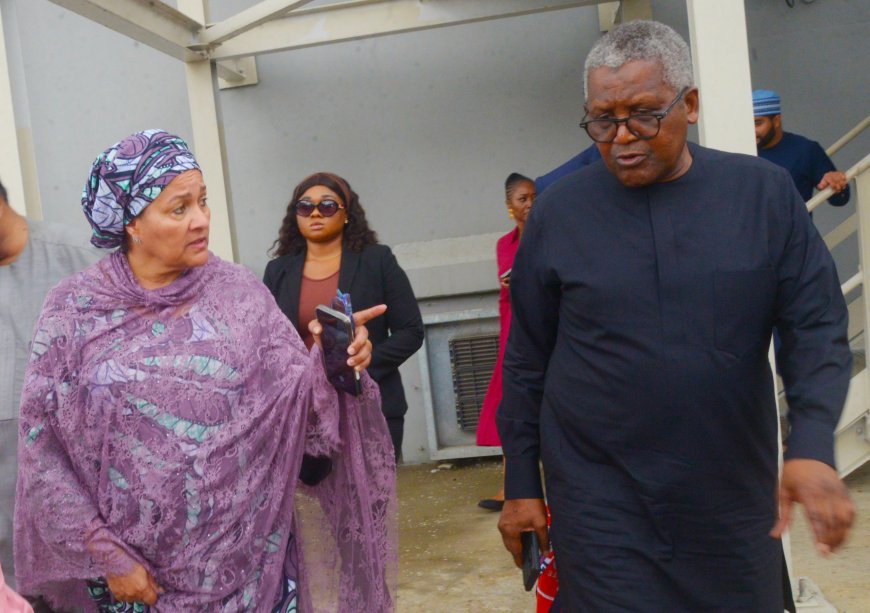 UN’s Amina Mohammed says Dangote key to tackling Africa’s food security challenges