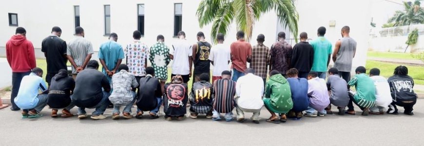 EFCC Busts Alleged ‘Yahoo Academy’ in Abuja, Arrests 31 Suspects