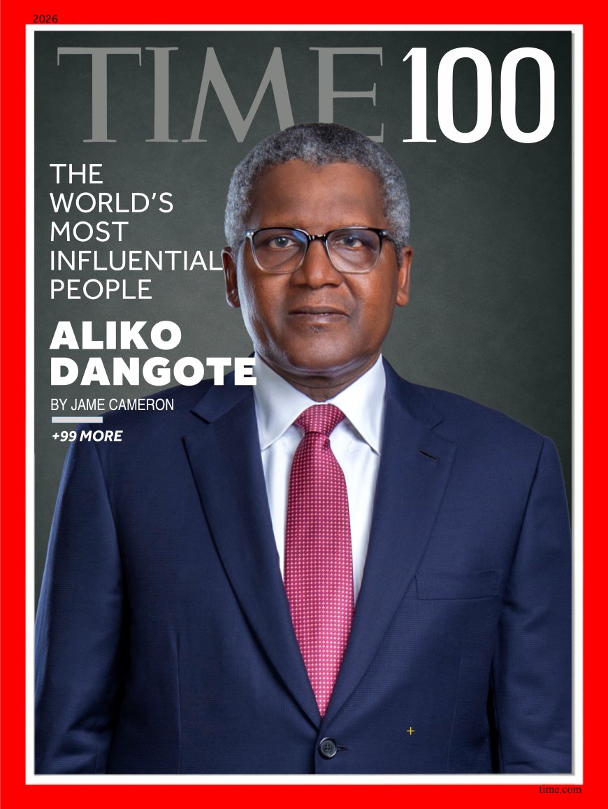 Dangote, Pope Leo XIV, Trump, Xi Jinping, others Named in TIME 100 Most Influential People for 2026