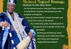 Aare Adetola EmmanuelKing Felicitates Olofin of Ilisan Remo on 86th Birthday