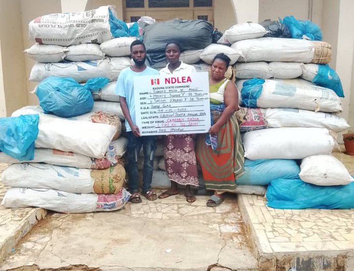 NDLEA uncovers illicit drug consignments in water purifier machines from Europe  . Intercepts cache of military-grade ammunition in Kaduna, arrests couple for drug trafficking