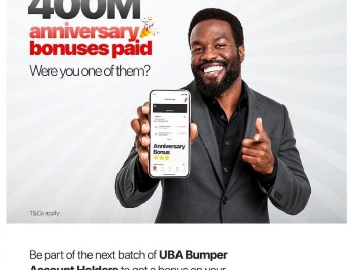 UBA Rewards Customers with Over ₦400m Anniversary Bonus