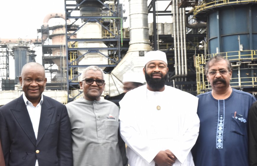 Dangote Refinery Critical to Nigerian’s $1 Trillion Economy Vision, Says FG … Hails Refinery as Symbol of Nigeria’s Industrial Renaissance