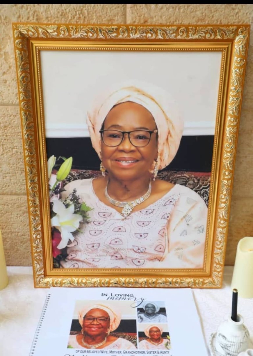 Babangida, Shettima, Atiku, Fintiri, others mourn Dodo’s mother  …..Obaigbena, Wike, Mark, Dogara, Kaigama, Onaiyekan, senior lawyers, military chiefs pay tribute