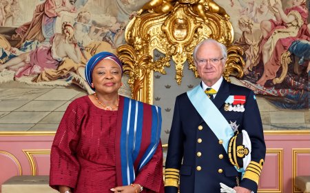 Nigeria’s Ambassador Lola Akande Presents Credentials to Swedish King