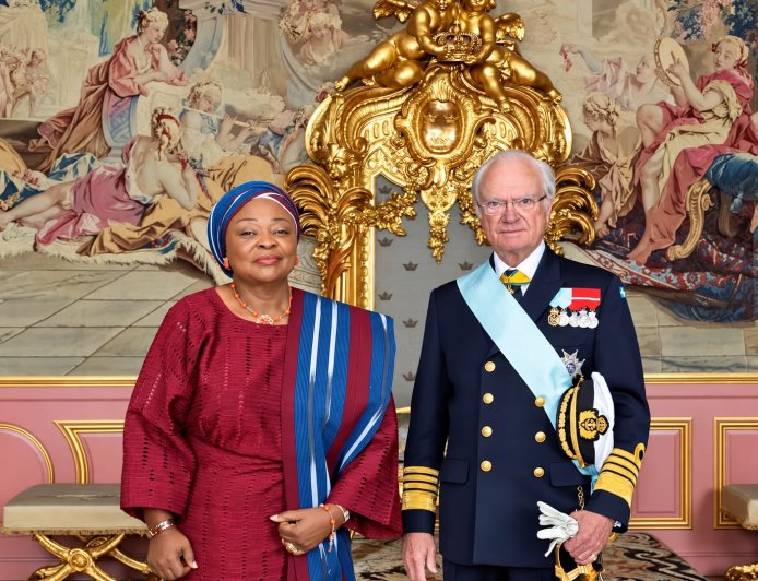Nigeria’s Ambassador Lola Akande Presents Credentials to Swedish King